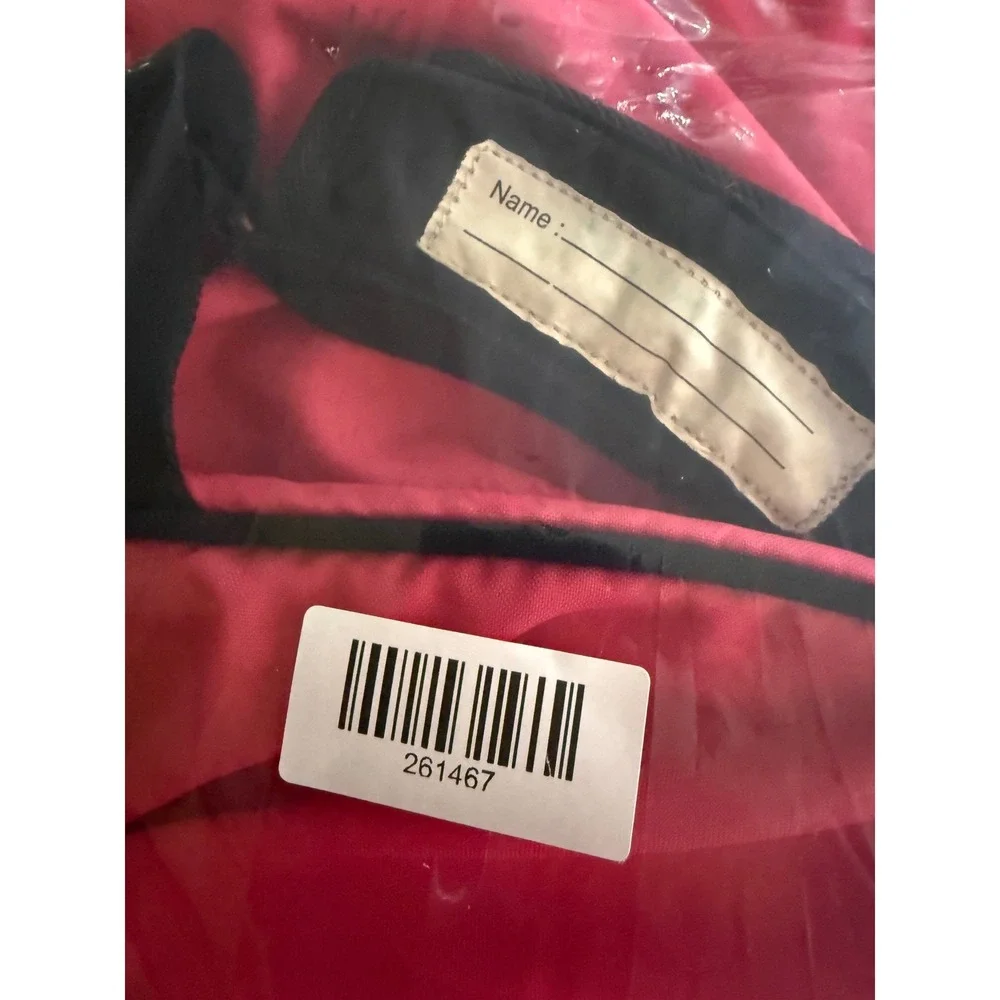 Nike Duffel Bag Hot Pink Black Gym Sports Beach Travel Training Shoulder Strap